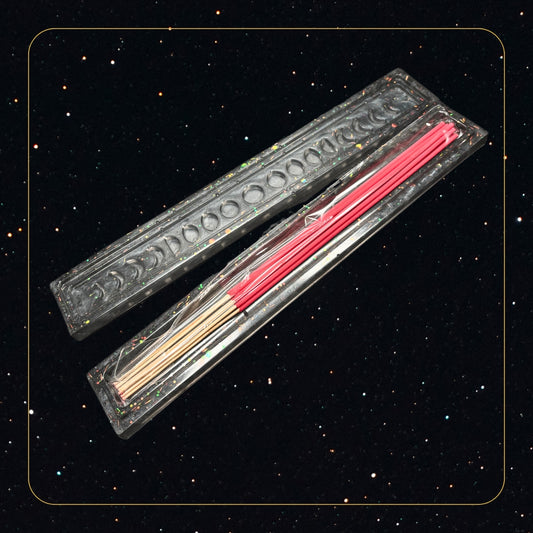 Mourner’s Box - Incense Case - Obsidian Nebula