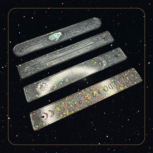 Smoke Offering - Incense Holder - Obsidian Nebula